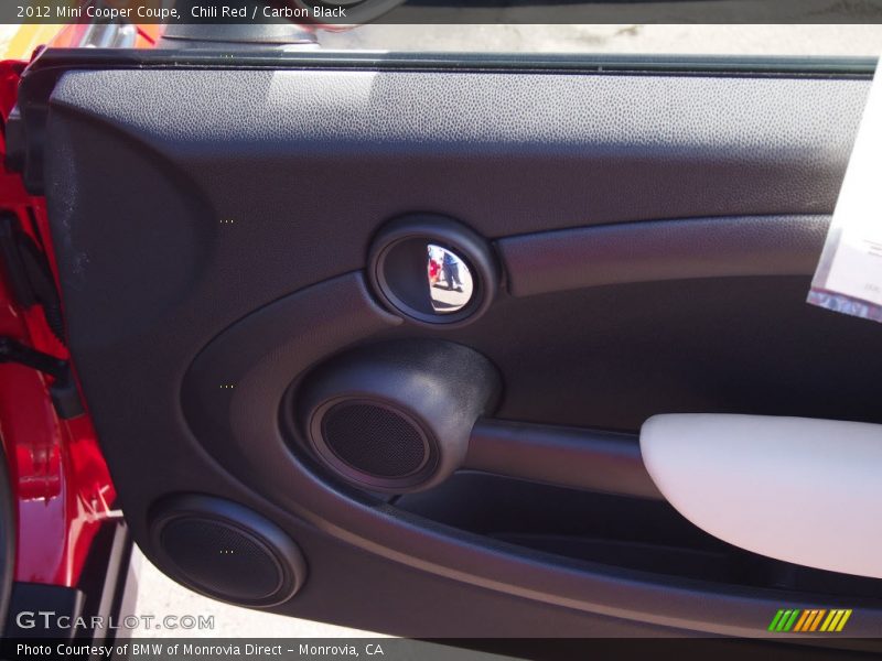 Chili Red / Carbon Black 2012 Mini Cooper Coupe