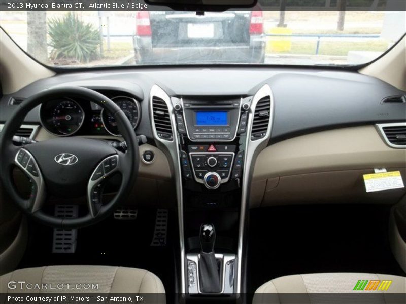 Dashboard of 2013 Elantra GT