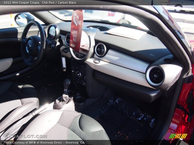 Chili Red / Carbon Black 2012 Mini Cooper Coupe