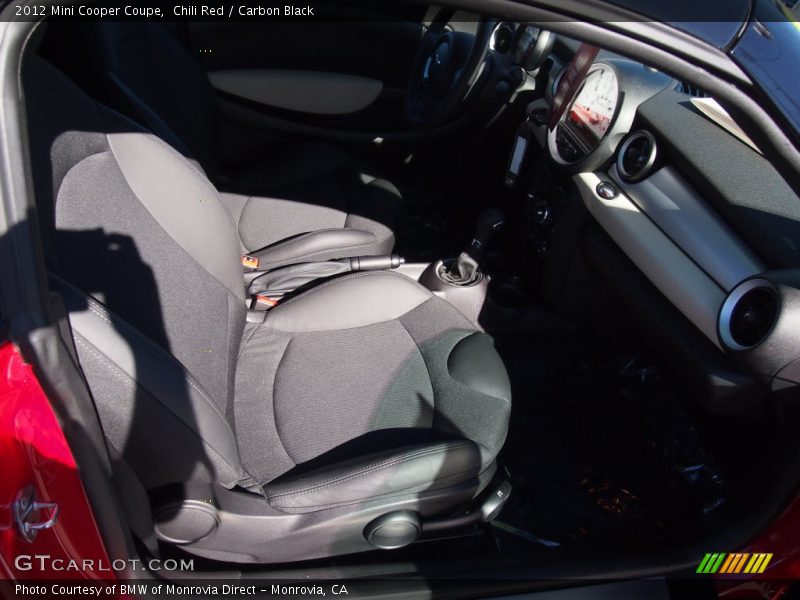 Chili Red / Carbon Black 2012 Mini Cooper Coupe