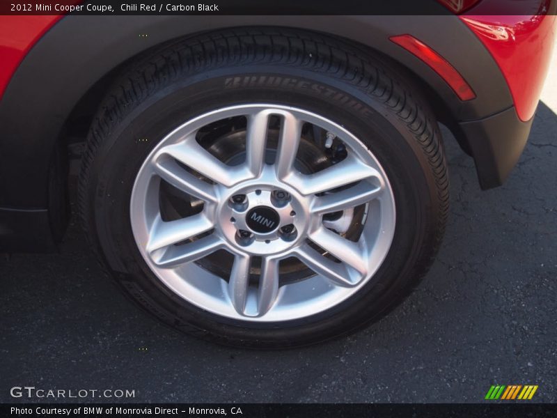 Chili Red / Carbon Black 2012 Mini Cooper Coupe