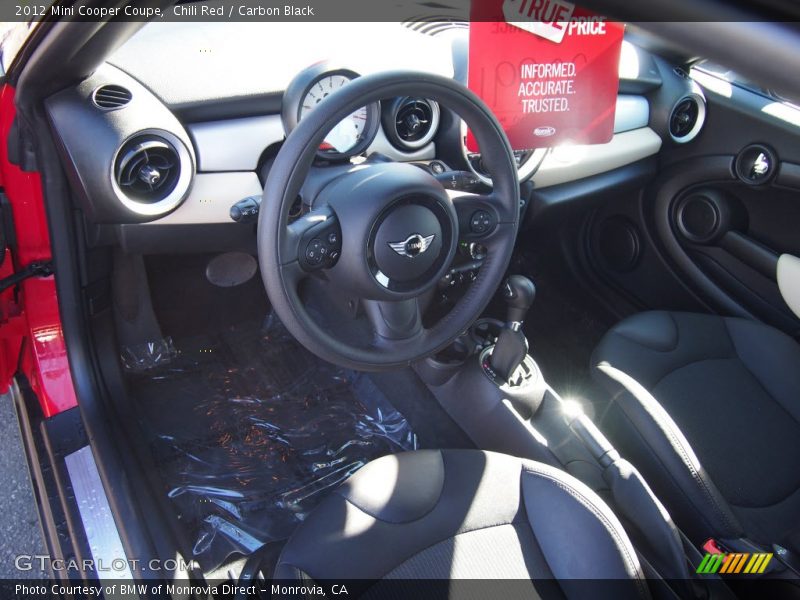 Chili Red / Carbon Black 2012 Mini Cooper Coupe