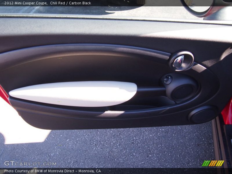Chili Red / Carbon Black 2012 Mini Cooper Coupe