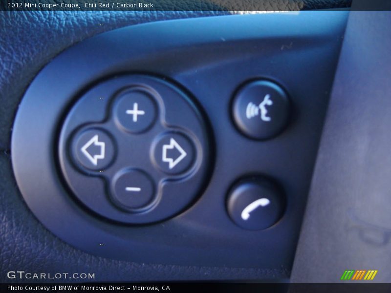 Chili Red / Carbon Black 2012 Mini Cooper Coupe