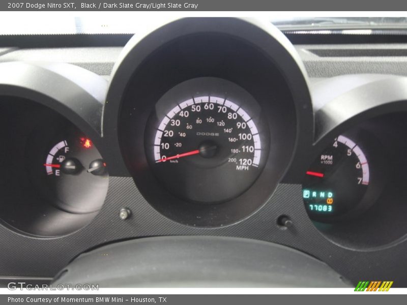 Black / Dark Slate Gray/Light Slate Gray 2007 Dodge Nitro SXT