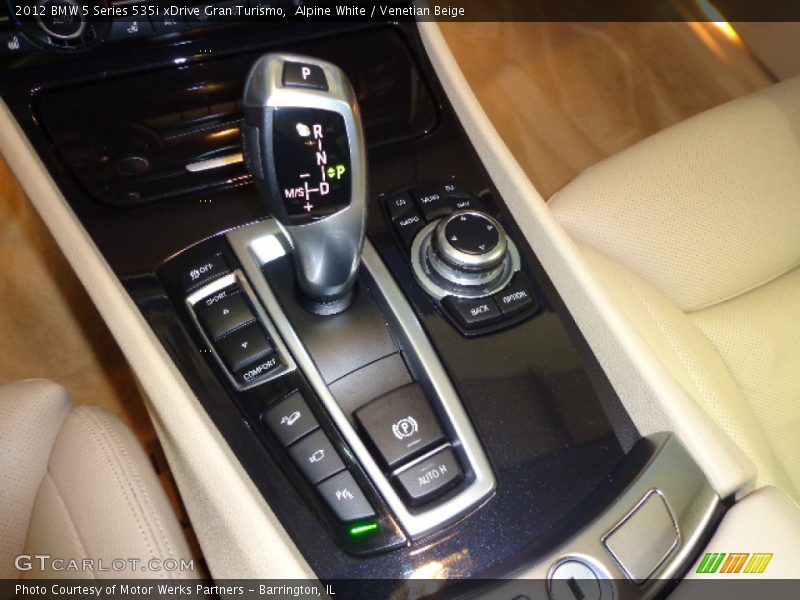  2012 5 Series 535i xDrive Gran Turismo 8 Speed Steptronic Automatic Shifter