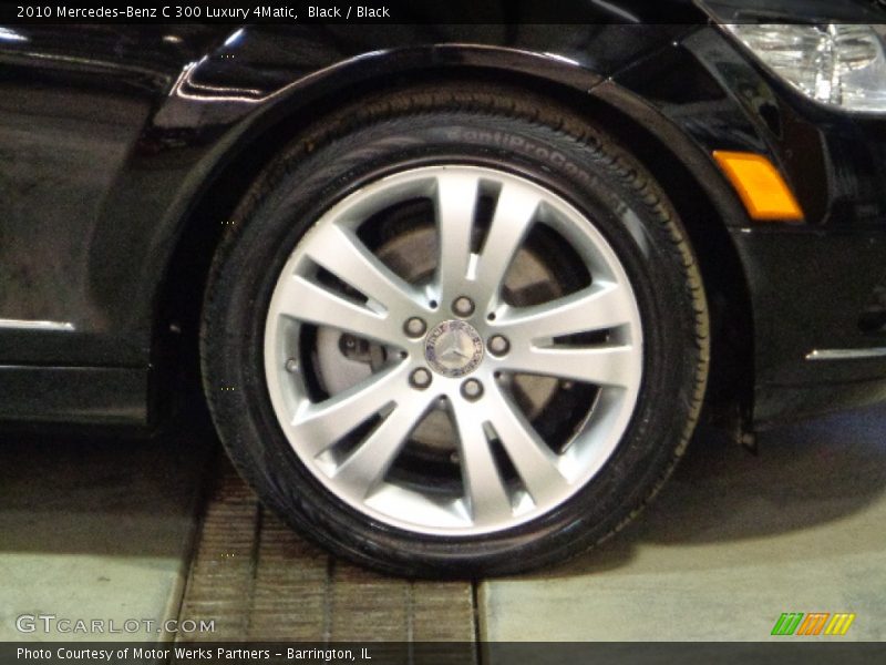 Black / Black 2010 Mercedes-Benz C 300 Luxury 4Matic
