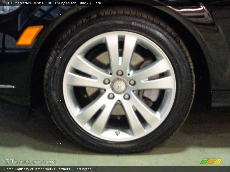 Black / Black 2010 Mercedes-Benz C 300 Luxury 4Matic