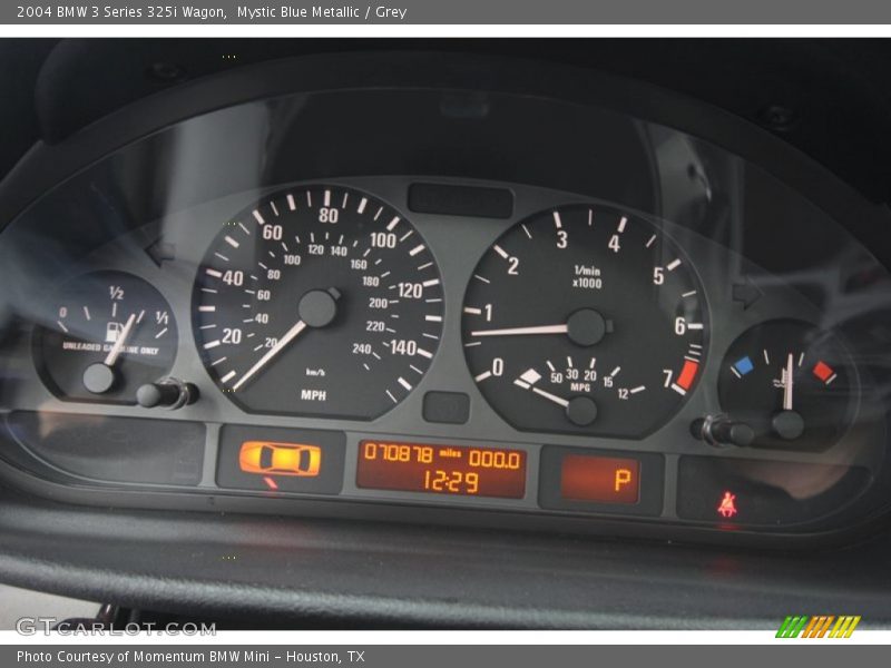  2004 3 Series 325i Wagon 325i Wagon Gauges