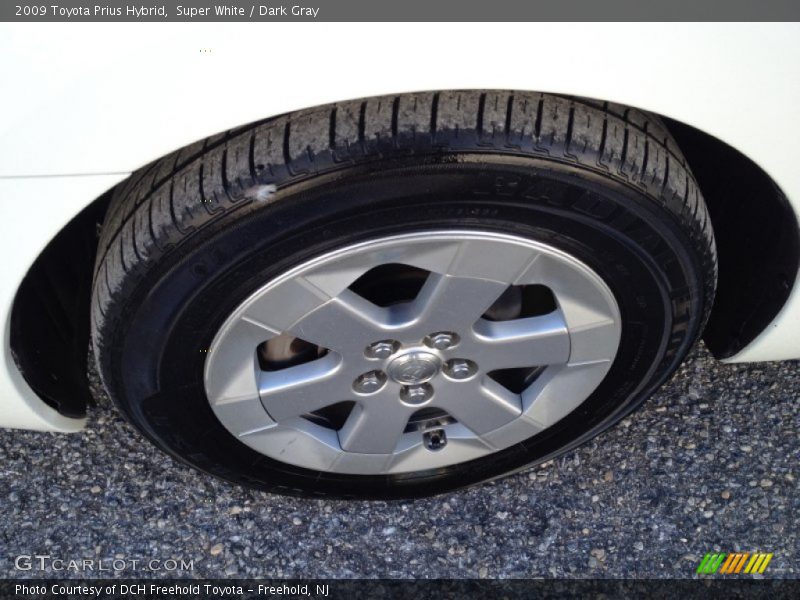 Super White / Dark Gray 2009 Toyota Prius Hybrid