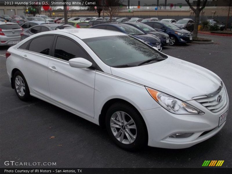 Front 3/4 View of 2013 Sonata GLS