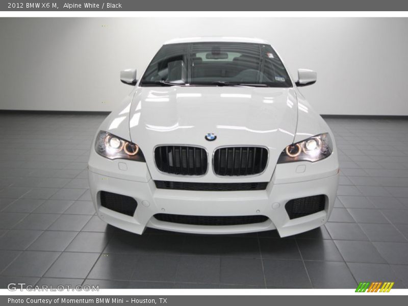 Alpine White / Black 2012 BMW X6 M