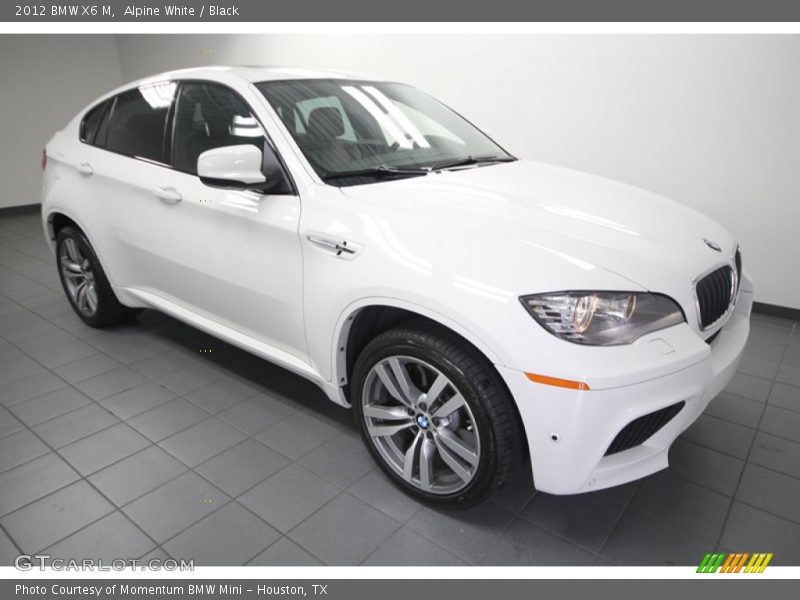 Alpine White / Black 2012 BMW X6 M