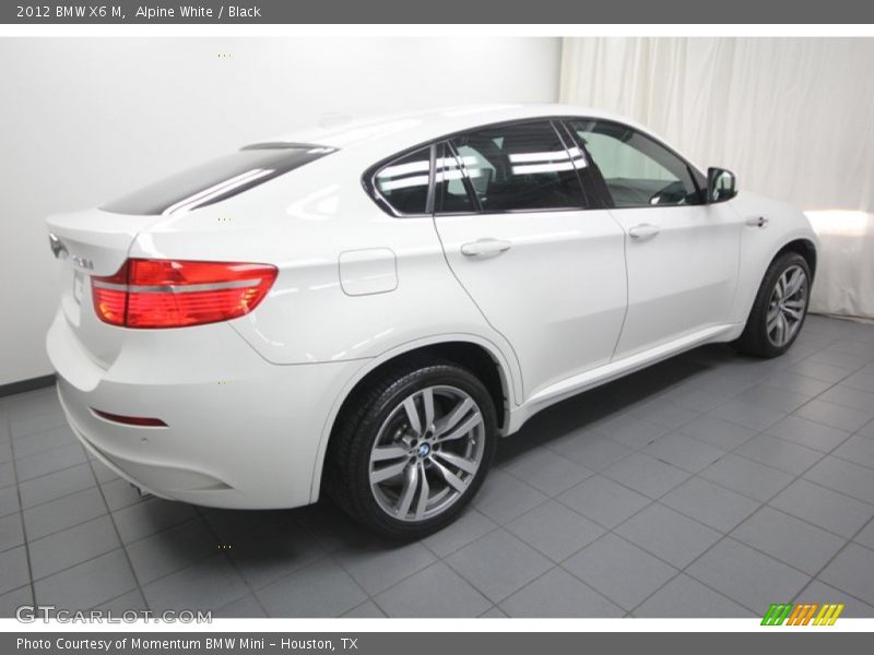 Alpine White / Black 2012 BMW X6 M