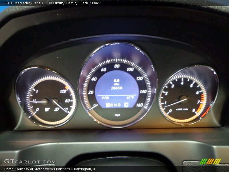 Black / Black 2010 Mercedes-Benz C 300 Luxury 4Matic