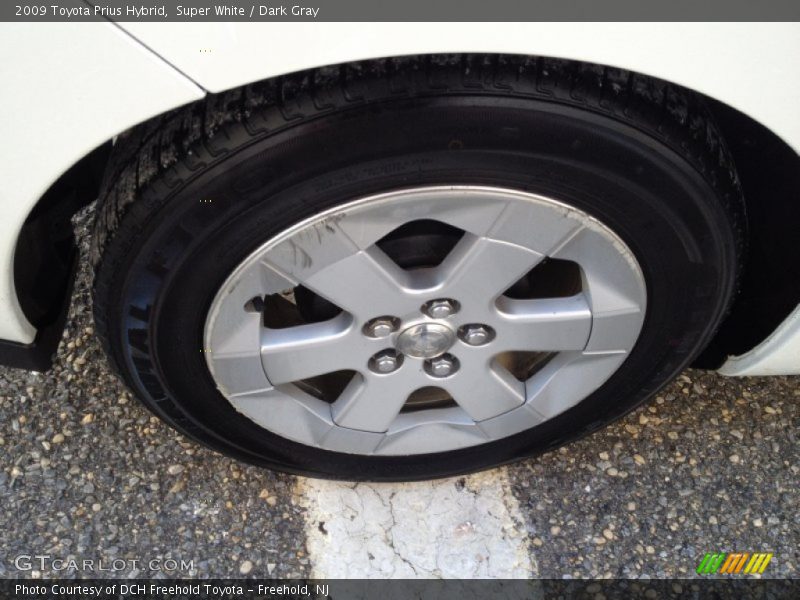 Super White / Dark Gray 2009 Toyota Prius Hybrid