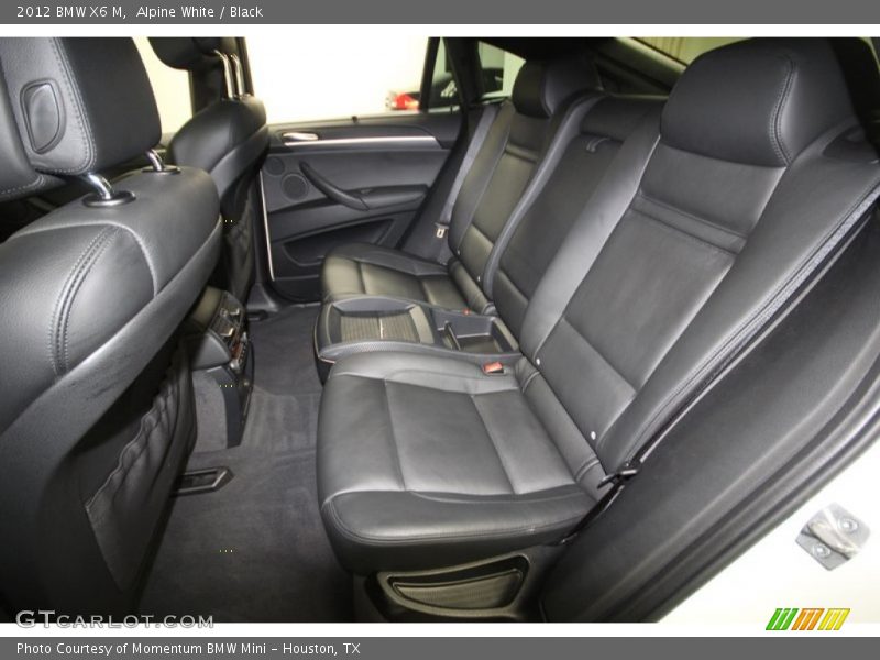 Rear Seat of 2012 X6 M 