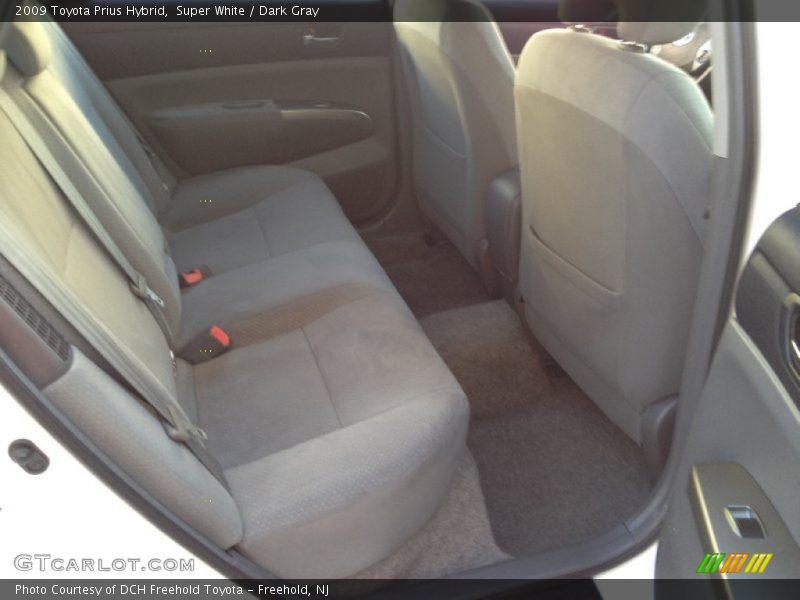 Super White / Dark Gray 2009 Toyota Prius Hybrid