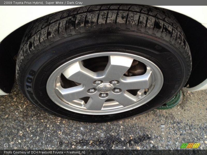 Super White / Dark Gray 2009 Toyota Prius Hybrid