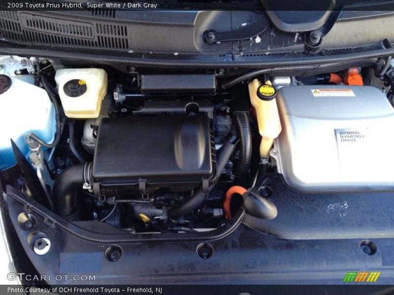 Super White / Dark Gray 2009 Toyota Prius Hybrid