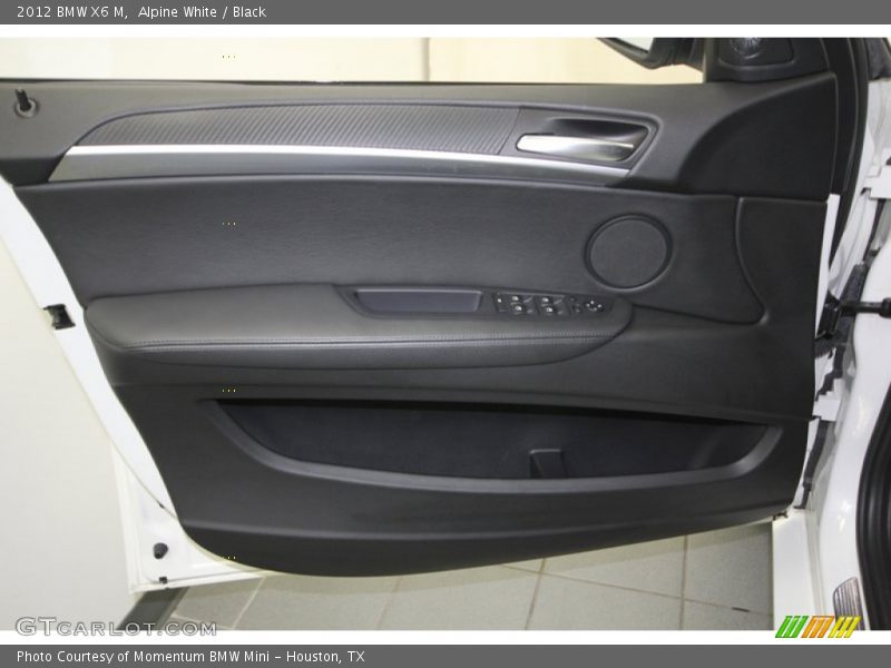 Alpine White / Black 2012 BMW X6 M