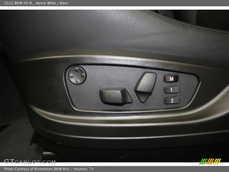 Alpine White / Black 2012 BMW X6 M