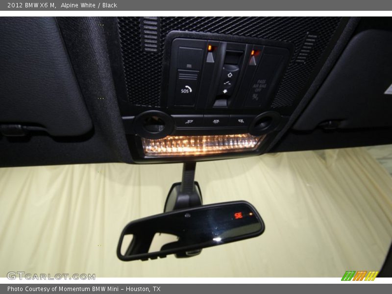 Alpine White / Black 2012 BMW X6 M
