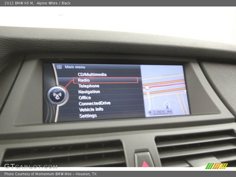 Alpine White / Black 2012 BMW X6 M