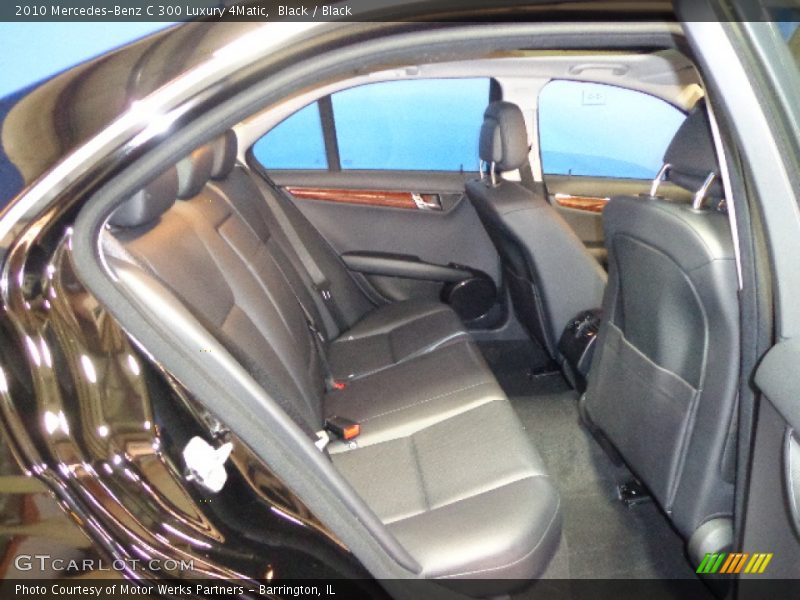 Black / Black 2010 Mercedes-Benz C 300 Luxury 4Matic