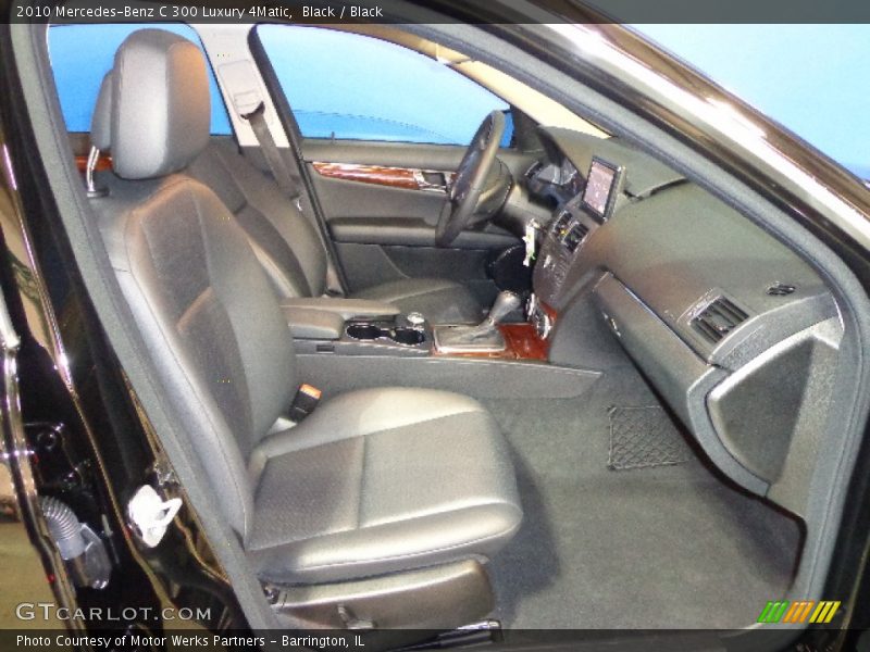 Black / Black 2010 Mercedes-Benz C 300 Luxury 4Matic