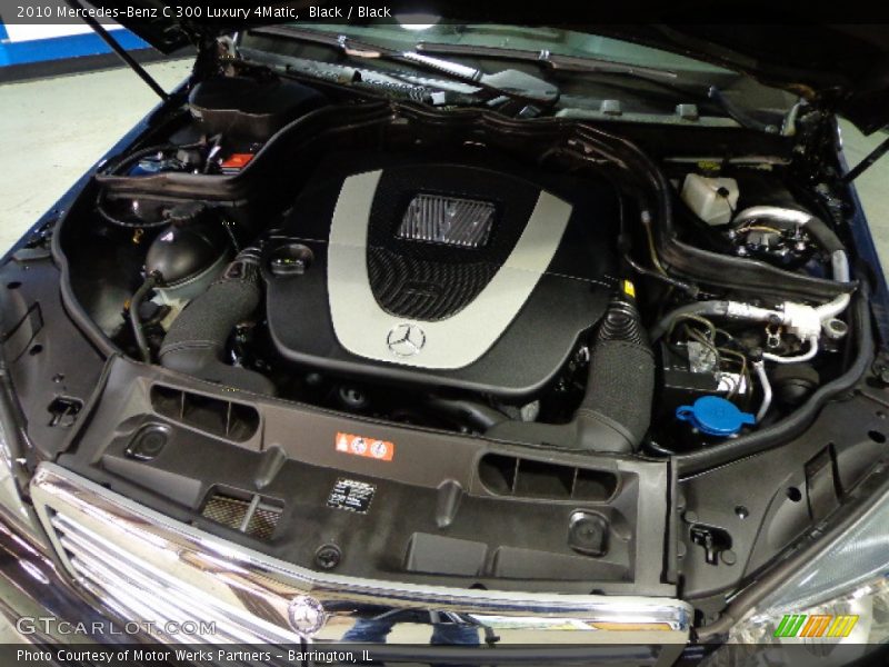 Black / Black 2010 Mercedes-Benz C 300 Luxury 4Matic