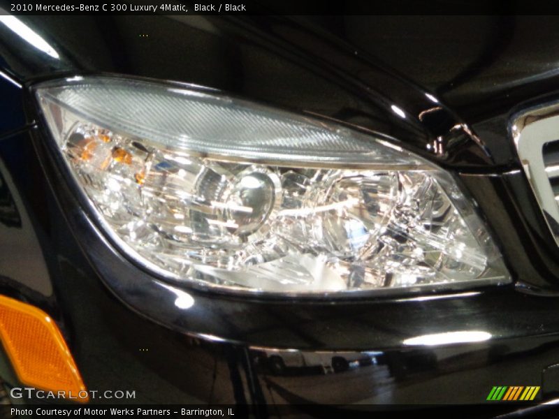 Black / Black 2010 Mercedes-Benz C 300 Luxury 4Matic