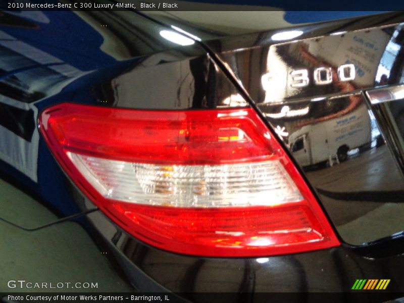 Black / Black 2010 Mercedes-Benz C 300 Luxury 4Matic