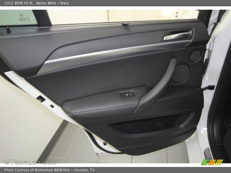 Alpine White / Black 2012 BMW X6 M