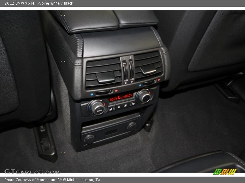 Alpine White / Black 2012 BMW X6 M