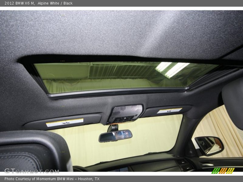 Alpine White / Black 2012 BMW X6 M
