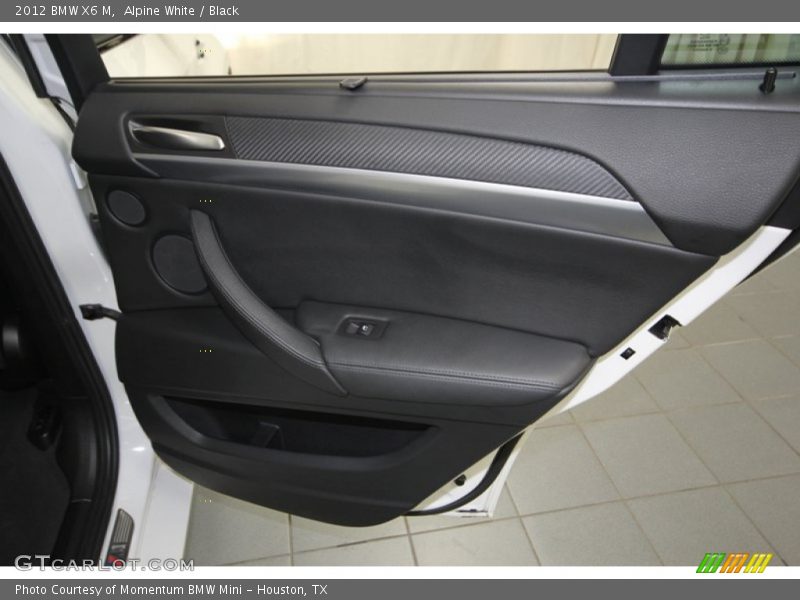 Alpine White / Black 2012 BMW X6 M