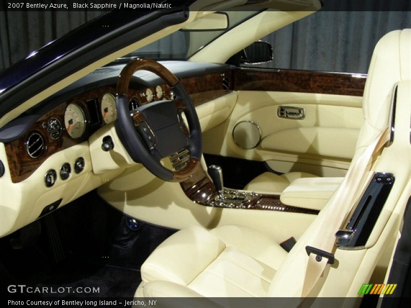 Black Sapphire / Magnolia/Nautic 2007 Bentley Azure