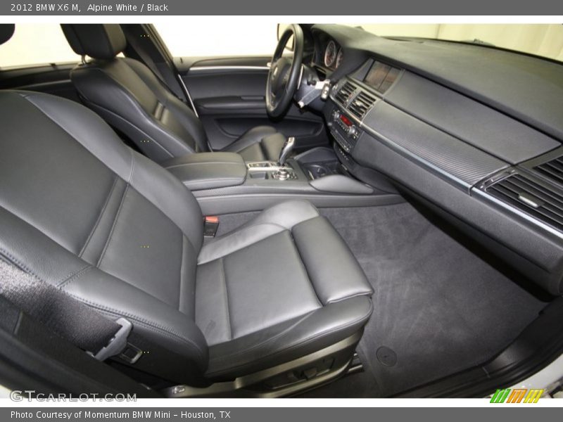 Alpine White / Black 2012 BMW X6 M