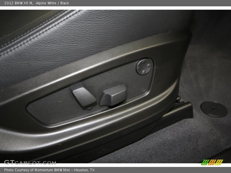Alpine White / Black 2012 BMW X6 M