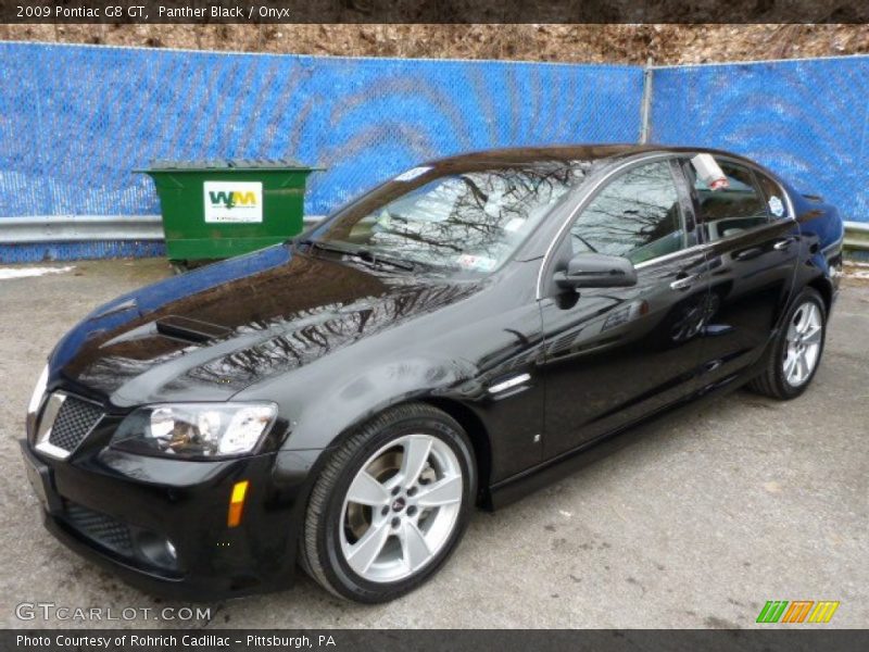 Panther Black / Onyx 2009 Pontiac G8 GT