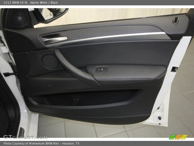 Alpine White / Black 2012 BMW X6 M