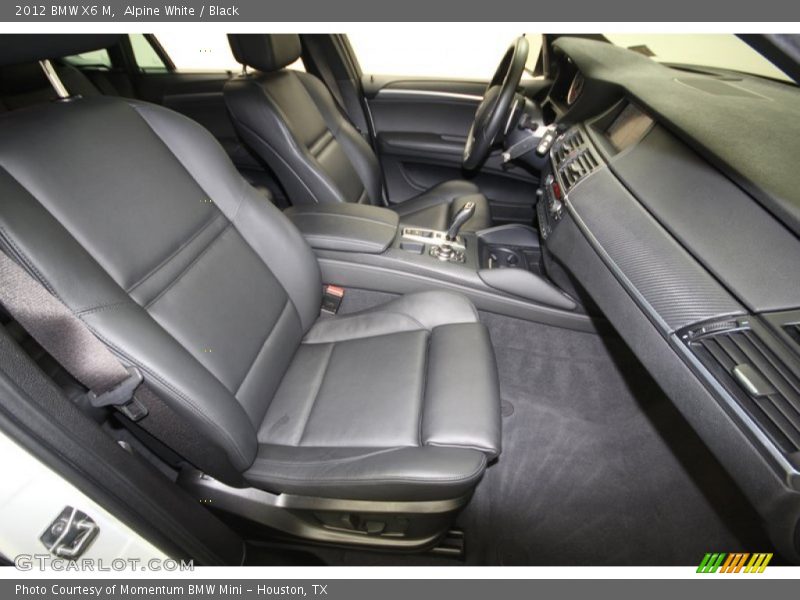 Alpine White / Black 2012 BMW X6 M