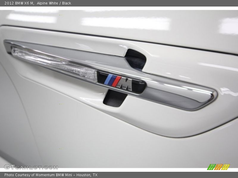 Alpine White / Black 2012 BMW X6 M