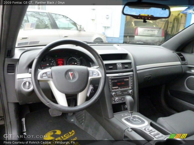 Dashboard of 2009 G8 GT