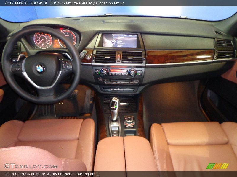 Dashboard of 2012 X5 xDrive50i