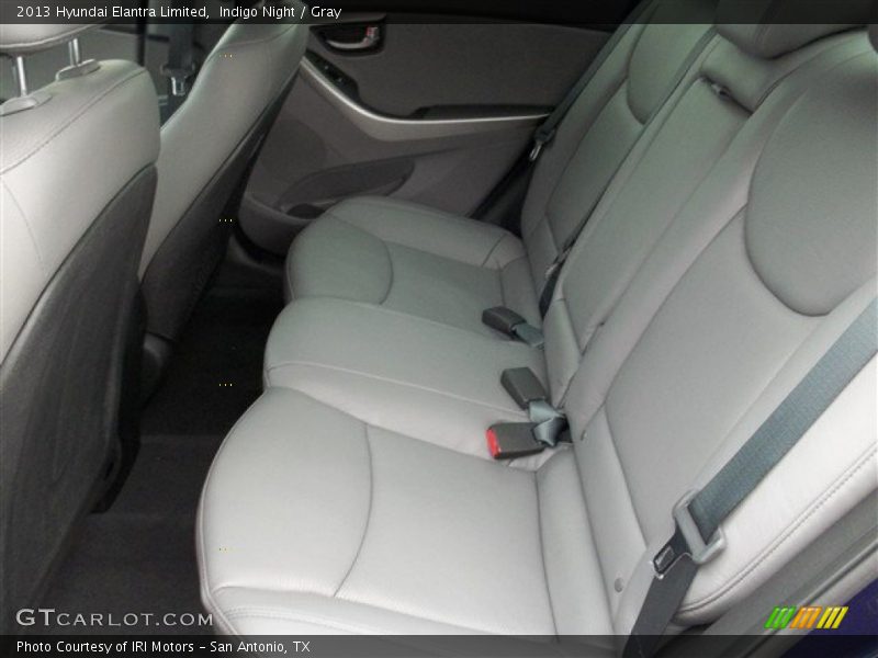 Indigo Night / Gray 2013 Hyundai Elantra Limited
