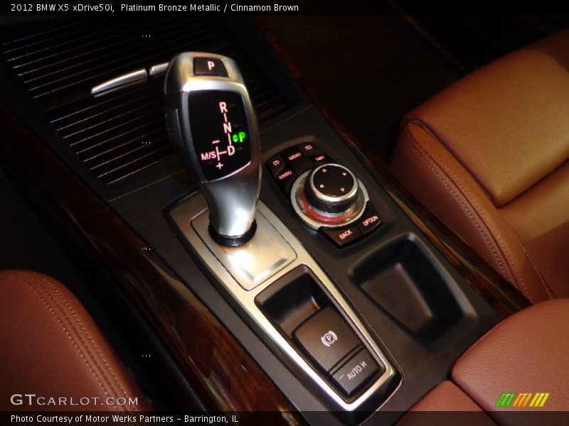 Platinum Bronze Metallic / Cinnamon Brown 2012 BMW X5 xDrive50i