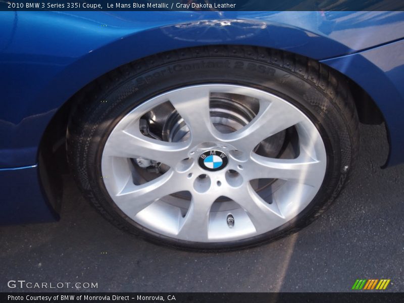 Le Mans Blue Metallic / Gray Dakota Leather 2010 BMW 3 Series 335i Coupe