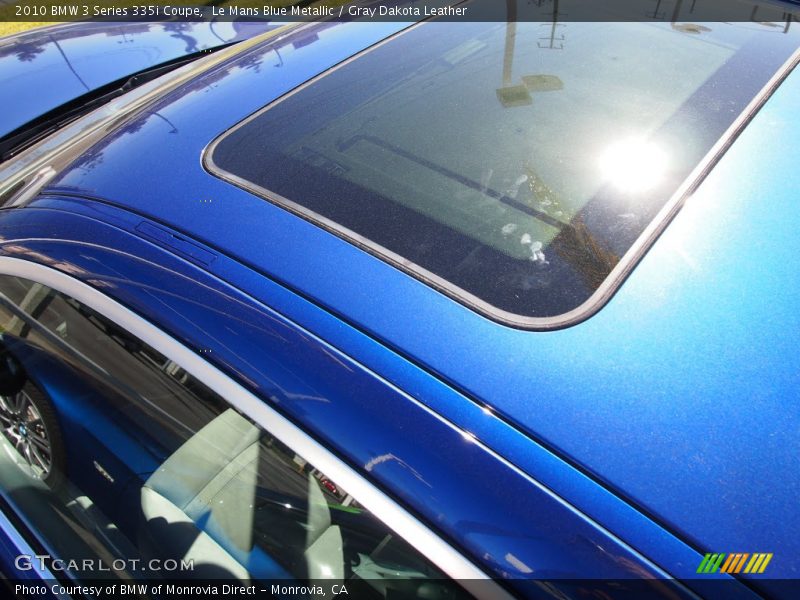 Le Mans Blue Metallic / Gray Dakota Leather 2010 BMW 3 Series 335i Coupe